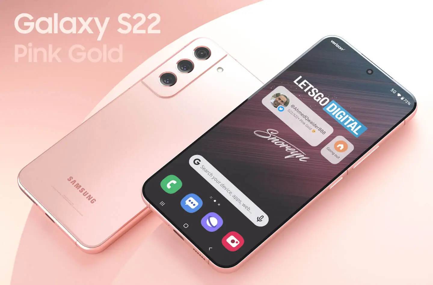 تصاویر گوشی سامسونگ  Samsung Galaxy S22 5G عکس 2